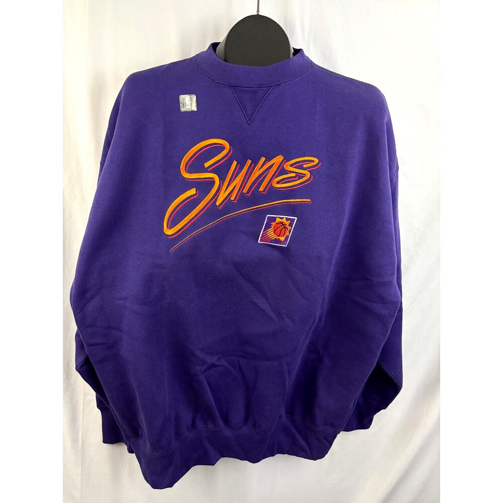 Vintage 90s Phoenix Suns Pullover Sweatshirt XL‎ Deadstock Authentic NWT